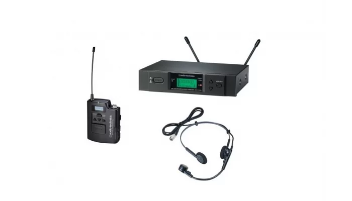 Радиосистема с головным микрофоном AUDIO-TECHNICA ATW3110B/H
