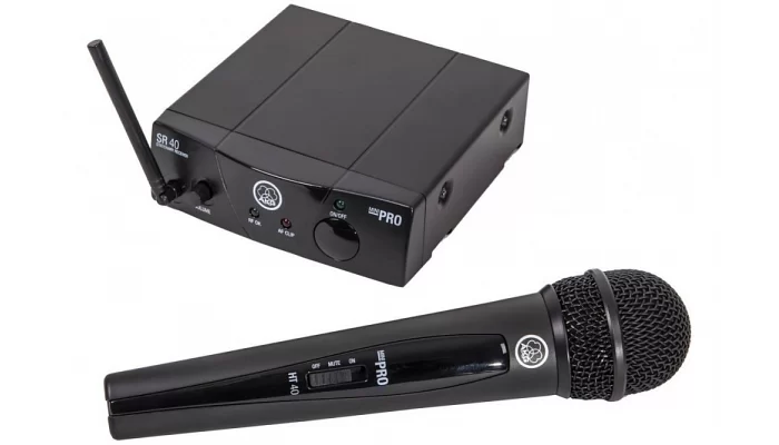 Радіосистема з одним ручним мікрофоном AKG WMS40 Mini Vocal Set BD US45A, фото № 2