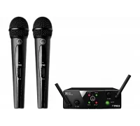 Радиосистема с двумя ручными микрофонами AKG WMS40 Mini2 Vocal Set BD ISM2/3 EU/US/UK