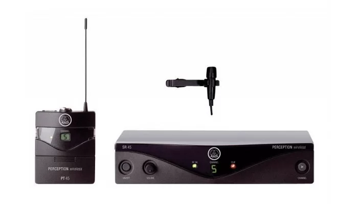 Радиосистема с петличным микрофоном AKG Perception Wireless 45 Pres Set BD B2 (774.100 777.900)