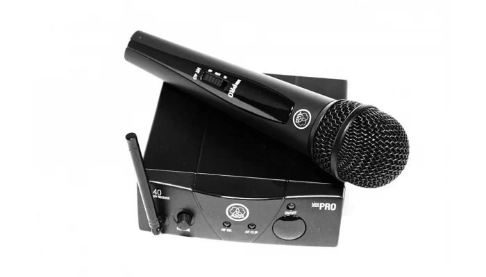 Радиосистема с ручным микрофоном AKG WMS40 Mini Vocal Set BD US45C, фото № 2