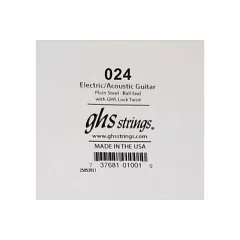 Струна для акустической гитары GHS STRINGS 024