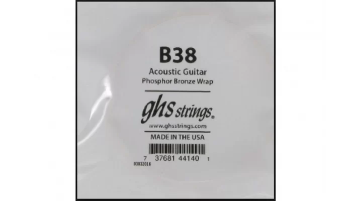 Струна для акустической гитары GHS STRINGS B38