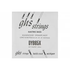 Струна для бас-гітари GHS STRINGS DYB65X