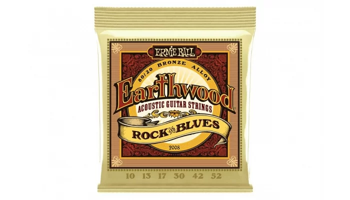 Струни для акустичних гітар ERNIE BALL P02008, фото № 1