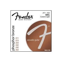 Струни для акустичних гітар FENDER 60CL