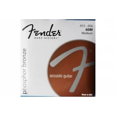 Струни для акустичних гітар FENDER 60M