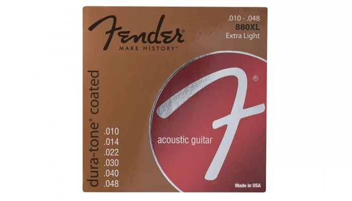 Струни для акустичних гітар FENDER 880XL