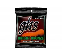 Струни для акустичних гітар GHS STRINGS BRIGHT BRONZE SET