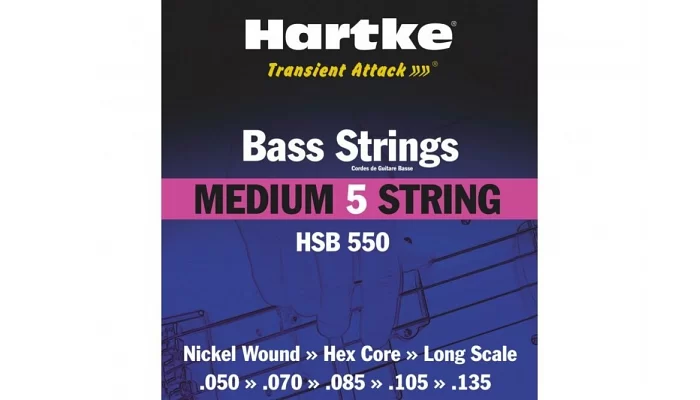 Струны для бас-гитар HARTKE HSB550