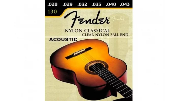 Струны для классических гитар FENDER 130