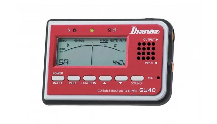 Тюнер IBANEZ GU40 TUNER RED, фото № 3