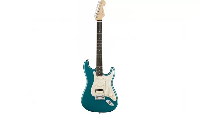 Електрогітара FENDER AMERICAN ELITE STRATOCASTER HSS SHAWBUCKER EBONY FRETBOARD OCEAN TURQOISE, фото № 1