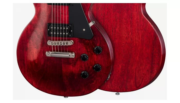Электрогитара GIBSON 2018 LES PAUL FADED WORN CHERRY, фото № 4