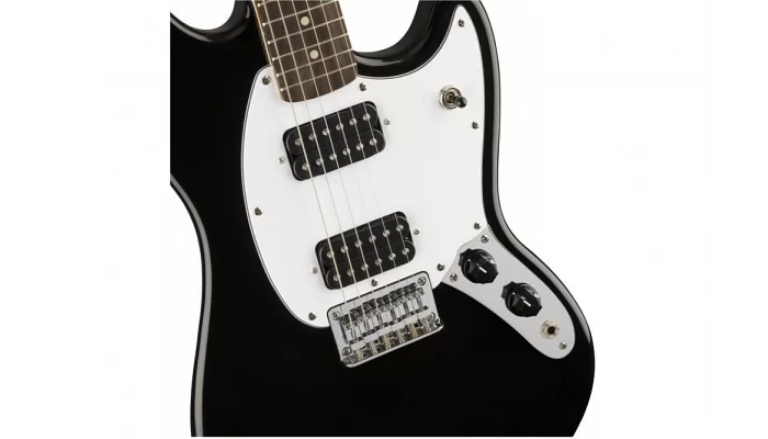 Электрогитара SQUIER by FENDER SQ BULLET MUSTANG HH BLK, фото № 3