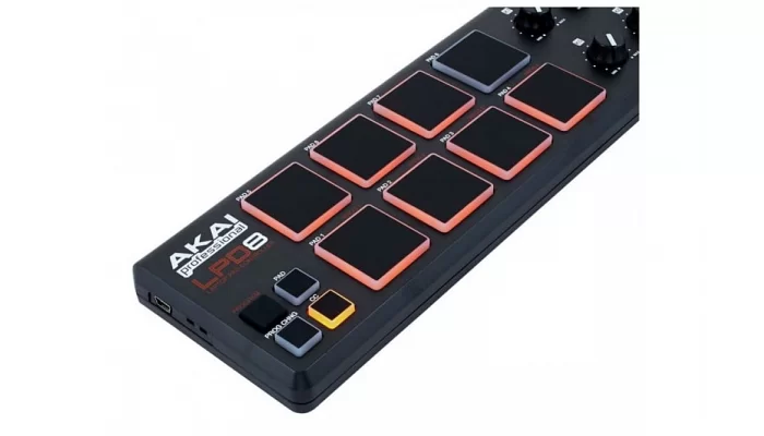 DJ MIDI-контролер AKAI LPD-8 MIDI, фото № 8