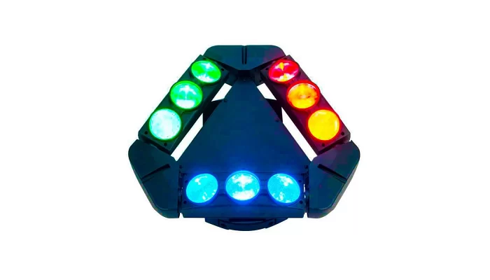 Світлодіодний LED прилад "павук" POWER LIGHT SPIDER QL-0910, фото № 1