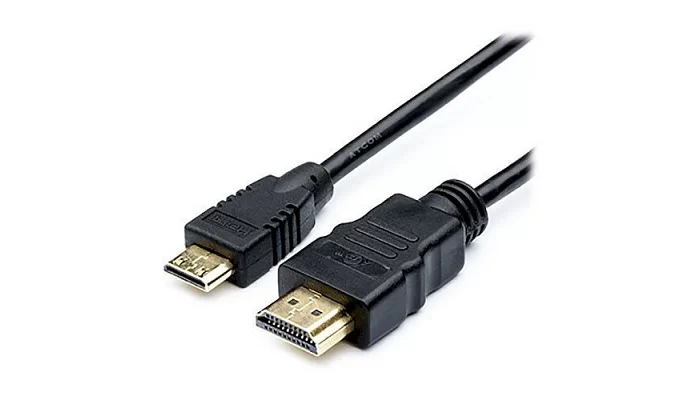 Кабель HDMI AVCom HDMI M/M, V1.4, 1080p, 10.2Gbps, чорний, 2.0м