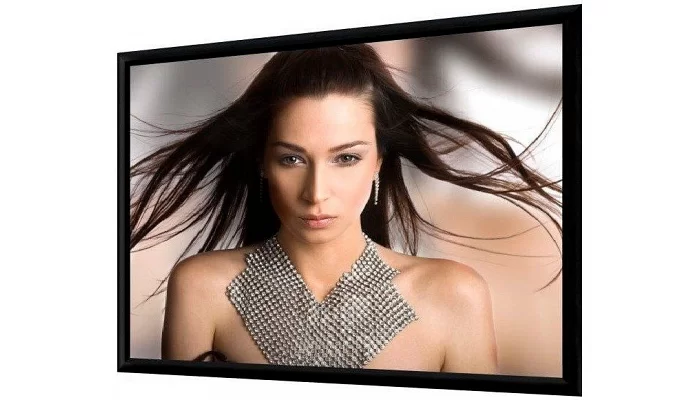 Мобільний натяжний екран на рамі 130 "AV Screen SM130HFH-B (V) (16: 9; 130") Flexible Grey, фото № 1