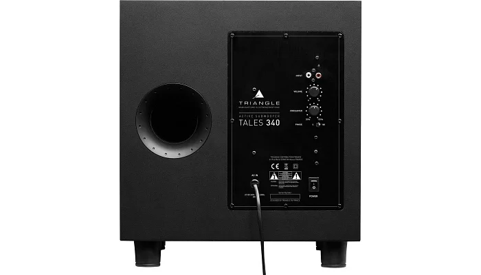 Активный Hi-Fi сабвуфер Triangle TALES 340 Black​, фото № 2