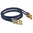 Межблочный кабель 2xXLR-2xXLR GOLDKABEL highline XLR MKII Stereo "NEUHEIT" 0,5м