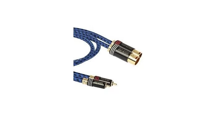 Межблочный кабель XLR-XLR GOLDKABEL highline XLR MKII Stereo "NEUHEIT" 0,5м, фото № 2