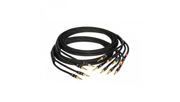 Межблочный кабель Banana-Banana GOLDKABEL edition ORCHESTRA Bi-Wire 2x3,0м