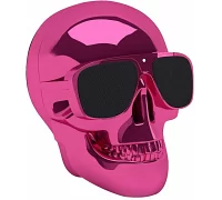 Бездротова портативна акустична система Jarre Technologies AeroSkull HD + Chrome Pink
