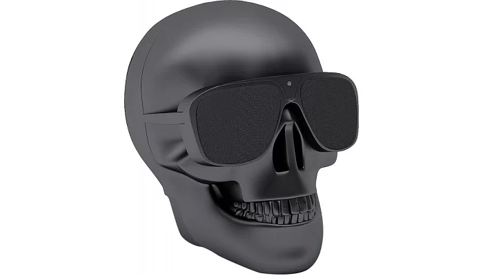 Бездротова портативна акустична система Jarre Technologies AeroSkull HD + Matt Black, фото № 1