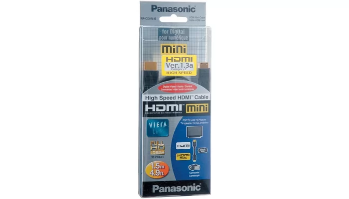HDMI-кабель Panasonic RP-CDHF15E-K, фото № 1