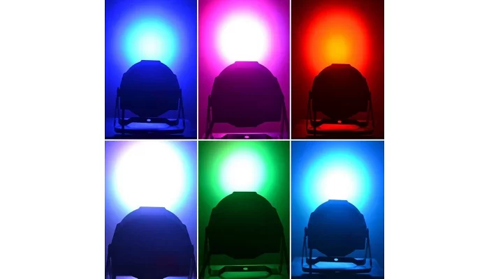 Світлодіодний прожектор City Light ND-037A LED PAR LIGHT 18 * 1.5W 3 в 1 RGB, фото № 2