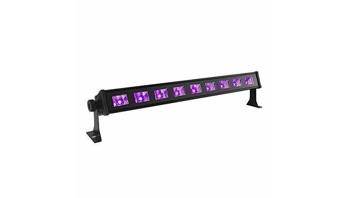 Линейный ультрафиолетовый+белый LED прожектор New Light LEDUV-9W 9*3W, фото № 1