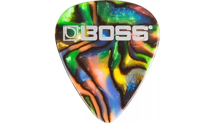 Медіатори BOSS BPK12AT Celluloid Guitar Picks, Abalone, фото № 1