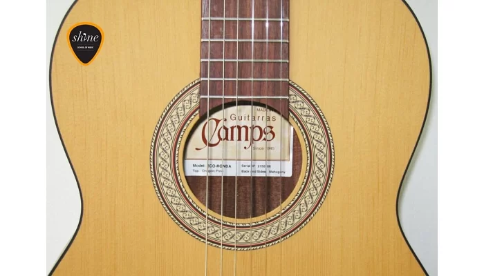 Классическая гитара 3/4 CAMPS ECORONDA58, фото № 5