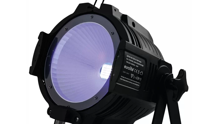 Ультрафиолетовый LED прожектор EUROLITE LED ML-56 COB UV 80W Floor bk, фото № 2