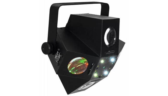 Світловий LED прилад EUROLITE LED PUS-6 Hybrid Laser Beam, фото № 1