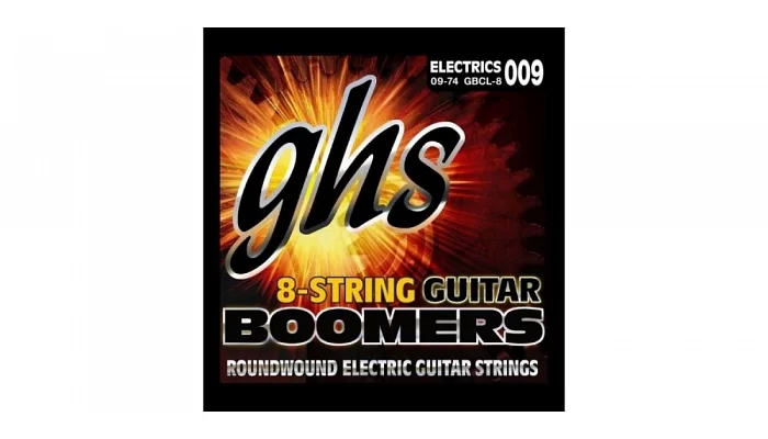 Струны для электрогитары GHS GBCL8