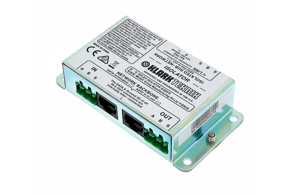 Модуль развязки для колонок Klark Teknik QFlex Isolator