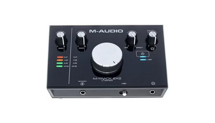 Аудіо USB-інтерфейс M-Audio M-TRACK 2X2 C-series, фото № 3