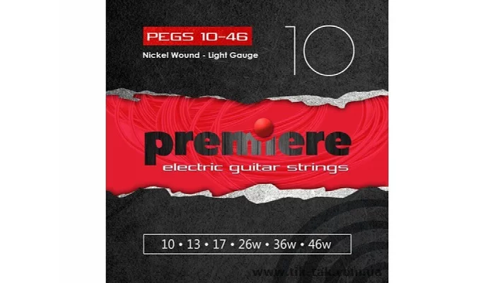 Струны для электрогитары PREMIERE STRINGS PEGS10-49