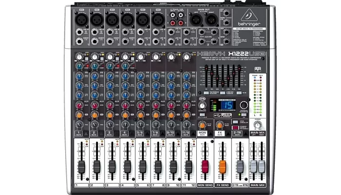 Микшерный пульт Behringer XENYX X1222USB, фото № 1