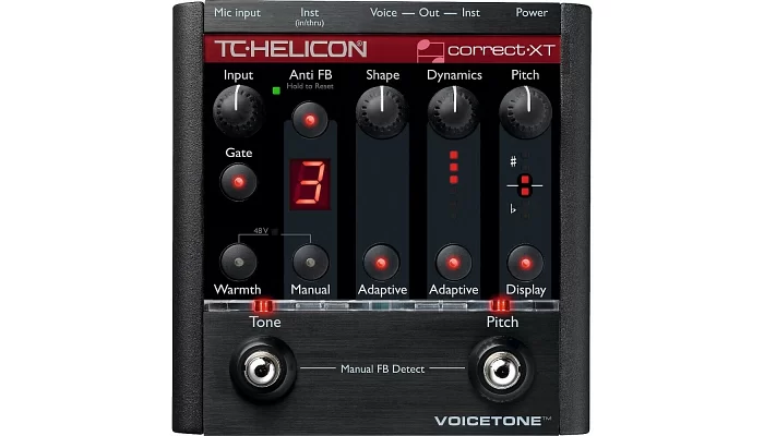 Вокальний процесор TC HELICON VoiceTone Correct XT, фото № 1