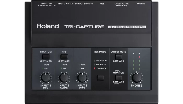 USB аудиоинтерфейс ROLAND UA-33 Tri-Capture, фото № 2