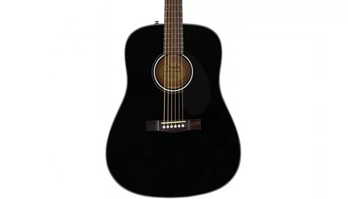 Акустическая гитара FENDER CD-60S BLACK WN, фото № 4