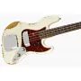 Бас-гітара FENDER CUSTOM SHOP 1961 JAZZ BASS HEAVY RELIC OLYMPIC WHITE