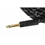 Инструментальный кабель FENDER CABLE DELUXE SERIES 18.6' BLACK TWEED