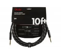 Инструментальный кабель FENDER CABLE DELUXE SERIES 10' BLACK TWEED