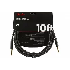 Інструментальний кабель FENDER CABLE DELUXE SERIES 10 'BLACK TWEED