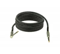 Инструментальный кабель KLOTZ 59 VINTAGE PRO GUITAR CABLE ANGLED 3 M