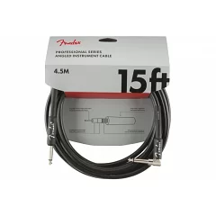 Інструментальний кабель FENDER CABLE PROFESSIONAL SERIES ANGLED 15 'BLACK